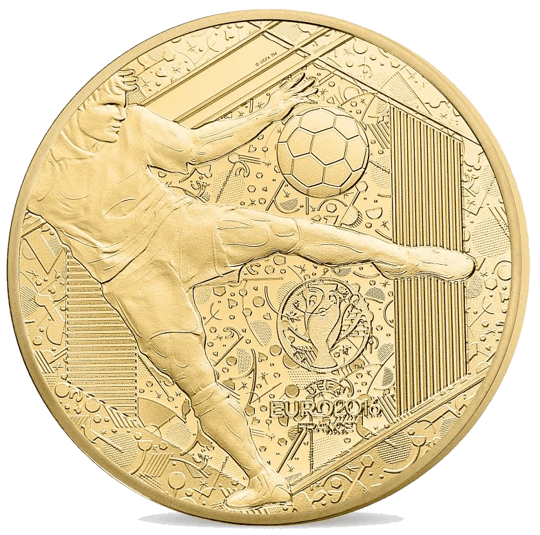 UEFA Euro 2016 (1/4 oz) (Ag 999) — Monnaie de Paris