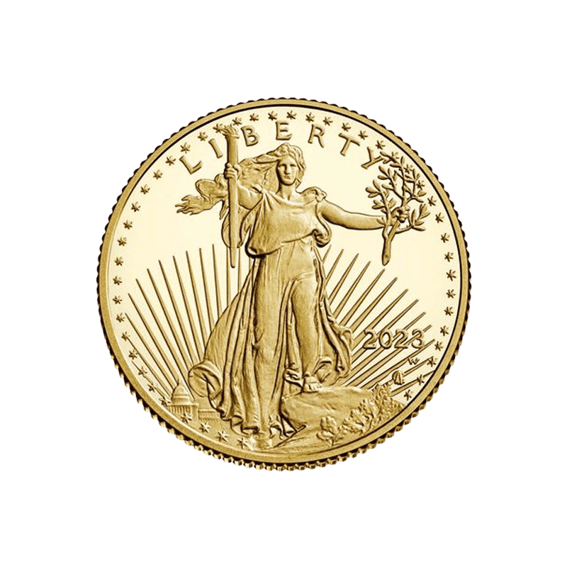Amerykański Orzeł 1/4 uncji złota (Au 916) — US Mint