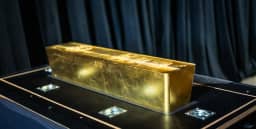 Największa sztabka złota na świecie waży 521,2 kg. Rekord Guinnessa dla Perth Mint