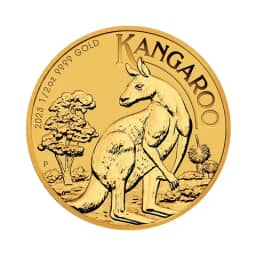 Australijski Kangur 1/2 uncji złota