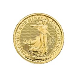 Britannia 1/4 uncji złota