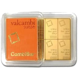 CombiBar 1 uncja (10 x 1/10 oz) Valcambi Suisse