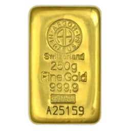 Sztabka złota Argor Heraeus 250g 