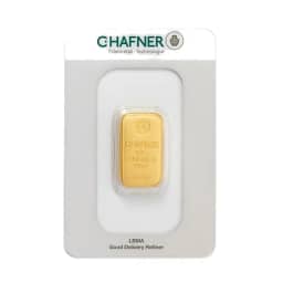 Sztabka złota C.Hafner 250g