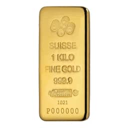 Sztabka złota PAMP 1kg