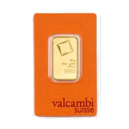 Sztabka złota Valcambi Suisse 20g
