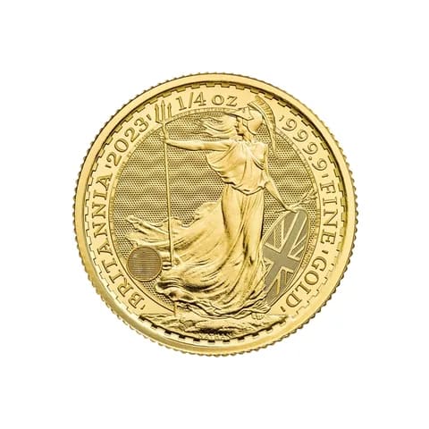 Britannia 1/4 uncji złota