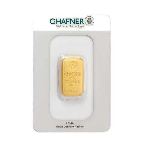 Sztabka złota C.Hafner 250g