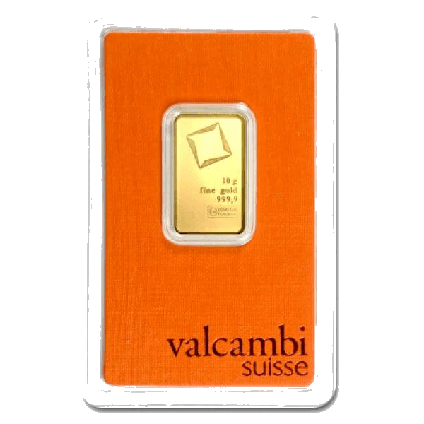 Sztabka złota Valcambi Suisse 10g (au 999,9)
