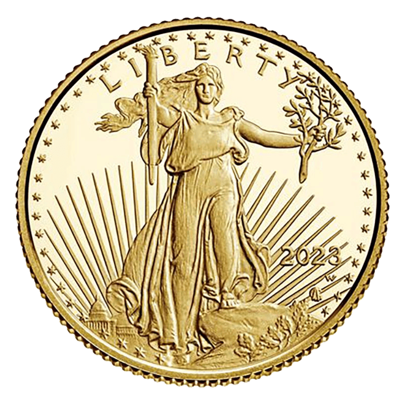 Amerykański Orzeł 1 uncja złota (Au 916) — US Mint