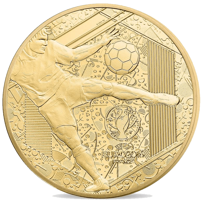 UEFA Euro 2016 (1/4 oz) (Ag 999) — Monnaie de Paris