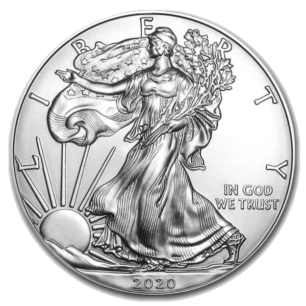 Amerykański Orzeł 1 uncja srebra (Ag 999) — US Mint