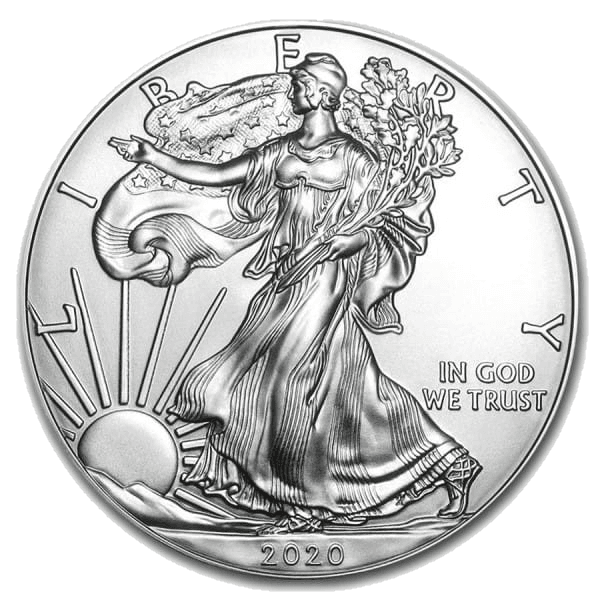 Amerykański Orzeł 1 uncja srebra (Ag 999) — US Mint