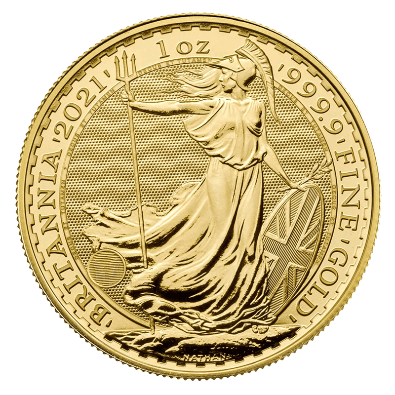 Britannia 1 uncja złota (Au 999,9) — The Royal Mint
