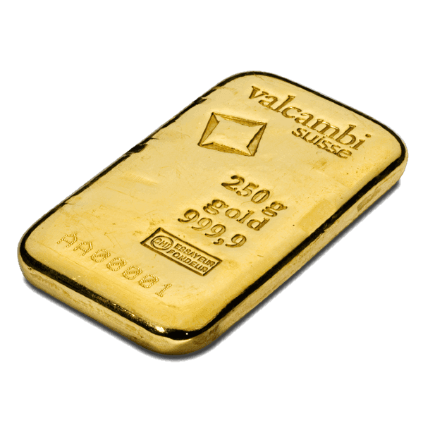 250 g sztabka złota (au 999,9) — mennica akredytowana LBMA
