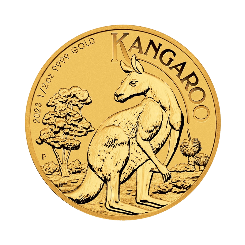 Kangur 1/2 uncji złota (Au 999,9) — Perth Mint
