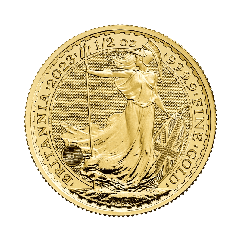 Britannia 1/2 uncji złota (Au 999) — The Royal Mint