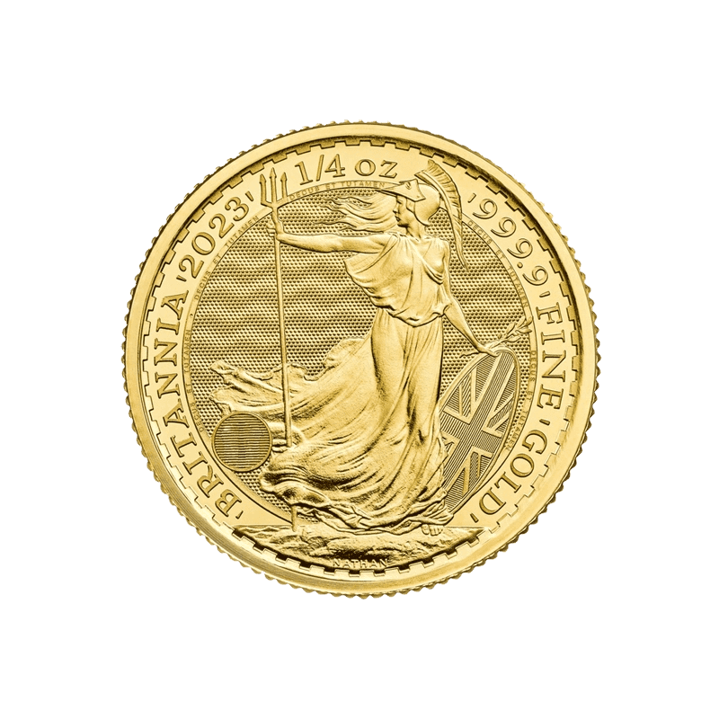Britannia 1/4 uncji złota (Au 999) — The Royal Mint