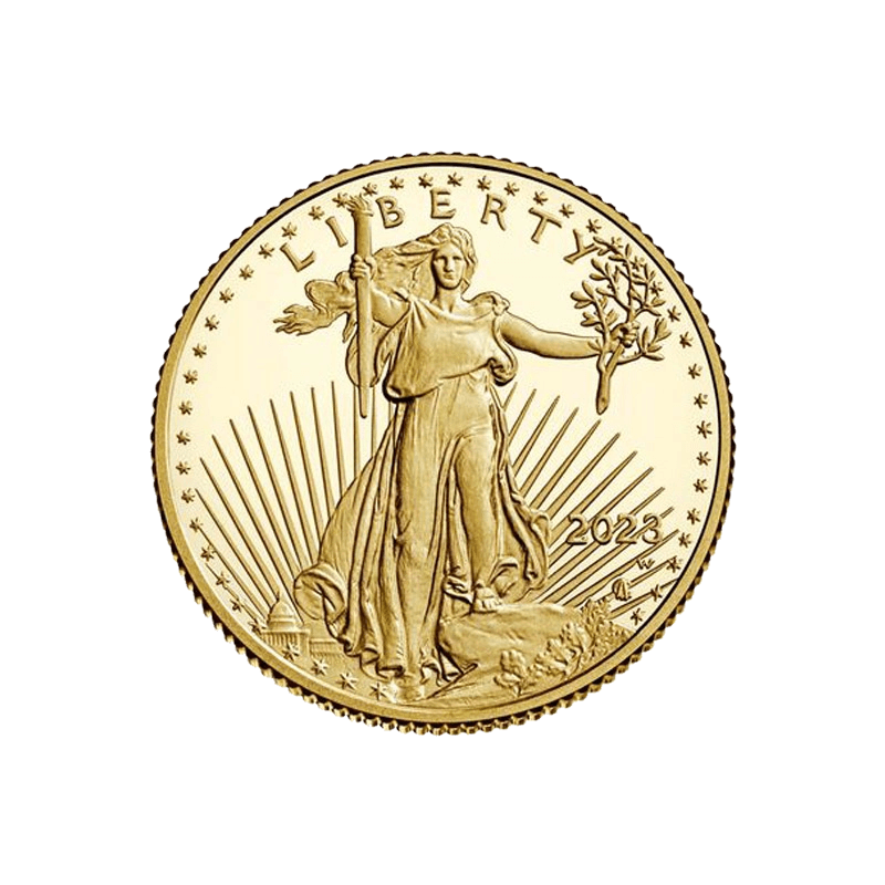 Amerykański Orzeł 1/4 uncji złota (Au 916) — US Mint