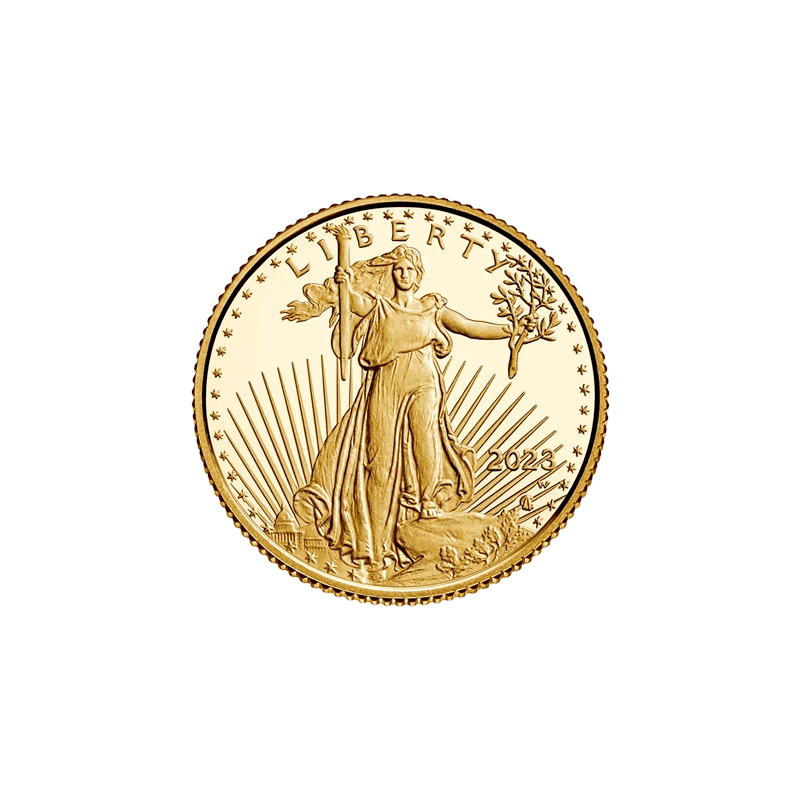 Amerykański Orzeł 1/10 uncji złota (Au 916) — US Mint