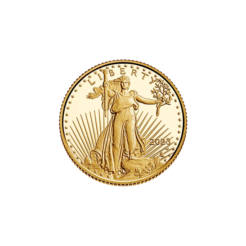 Amerykański Orzeł 1/10 uncji złota (Au 916) — US Mint
