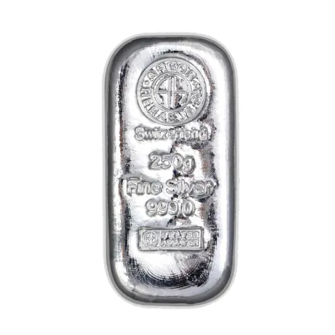 250 gram sztabka srebra Ag 999