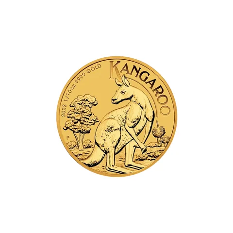Australijski Kangur 1/10 uncji złota