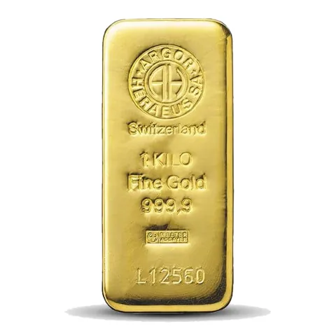 Sztabka złota Argor Heraeus 1kg