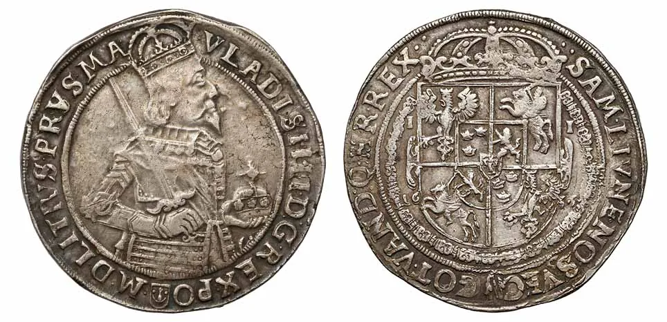 Talar Władysława IV Wazy z 1636 wybity w Bydgoszczy