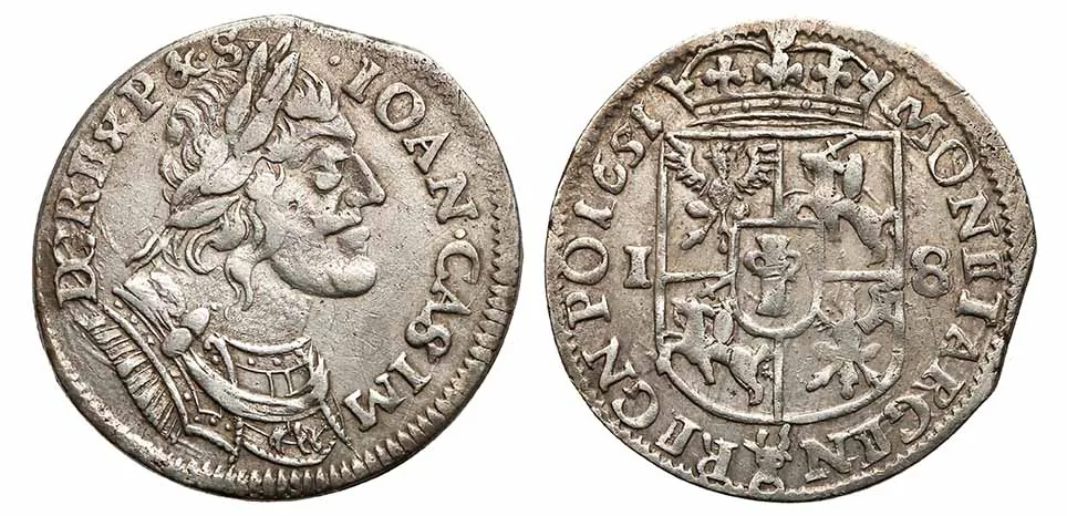 Talar Jana II Kazimierza z 1651 wybity we Wschowie
