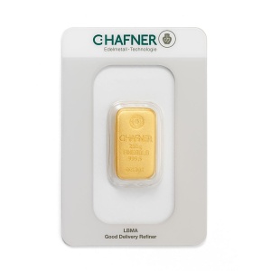 Sztabka złota C.Hafner 250g