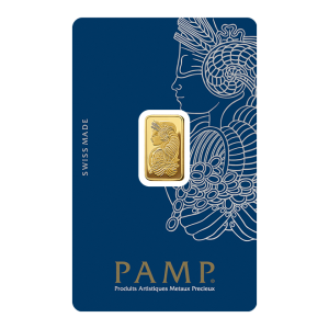 Sztabka złota PAMP 2,5g