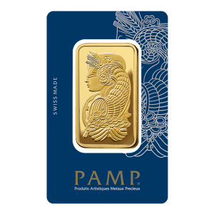 Sztabka złota PAMP 50g