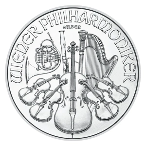 Wiedeński filharmonik 1 uncja srebra