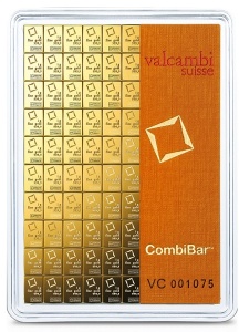 CombiBar 100g (100x 1g) Valcambi Suisse